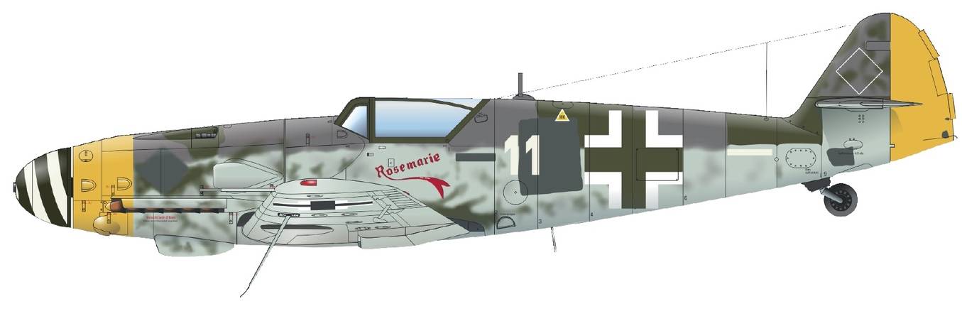 Bf-109G-10 WNF/Diana от фирмы Eduard