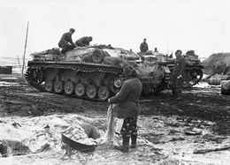 САУ StuG III Ausf. B с гусеницами Winterketten