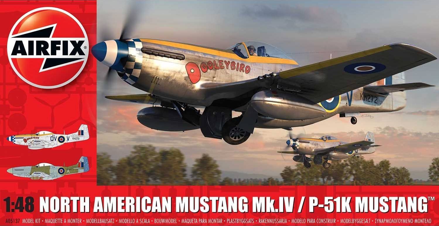 North American Mustang Mk.IV 1/48 Airfix