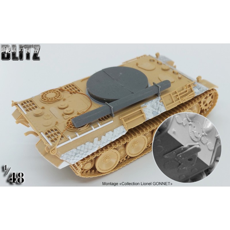 Blitz - дополнения для Panther и Jagdpanther в масштабе 1/48