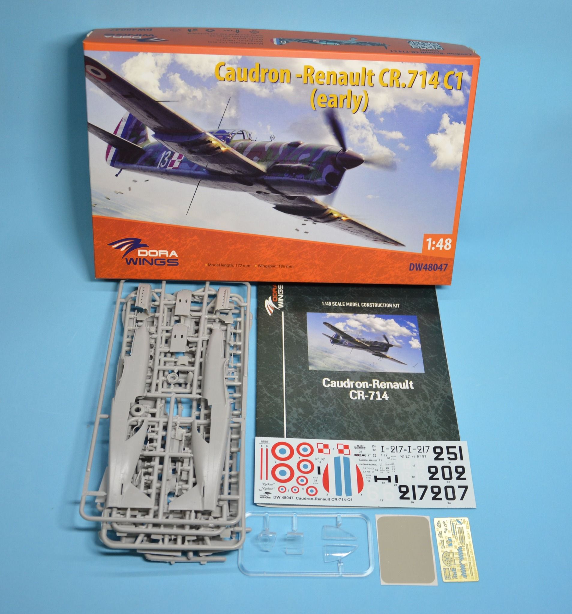 DoraWings DW48047 - Caudron-Renault CR.714 С1 (early) - 1/48 - Scale model