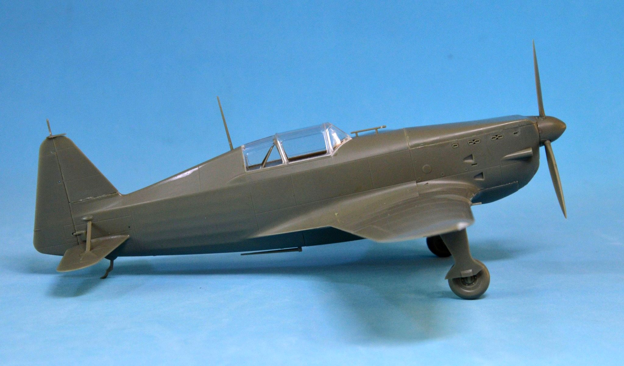 Тестовая сборка Morane-Saulnier MS.406 от компании DoraWings в масштабе 1/48