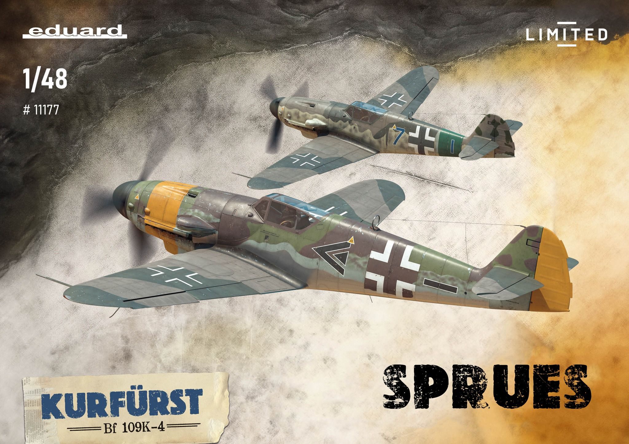Eduard 11177 - KURFÜRST Bf 109K-4 Limited Edition 1/48 scale model