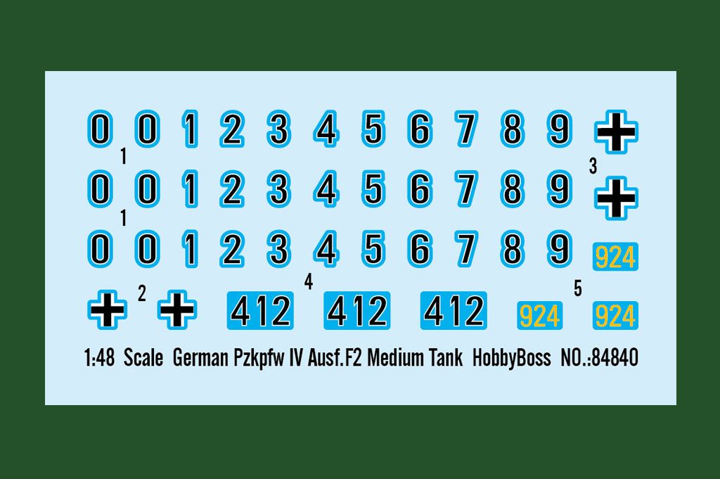 HobbyBoss 84840 - German Sd.Kfz.161/1 PzKpfw IV Ausf F2 Medium Tank