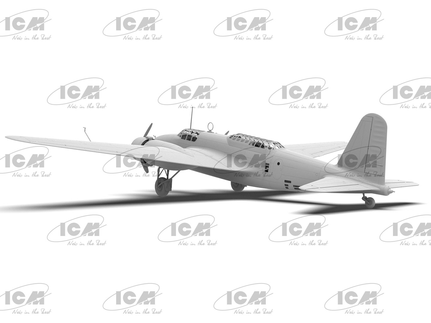 ICM 48195 - Ki-21-Ib 'Sally' Японский тяжелый бомбардировщик