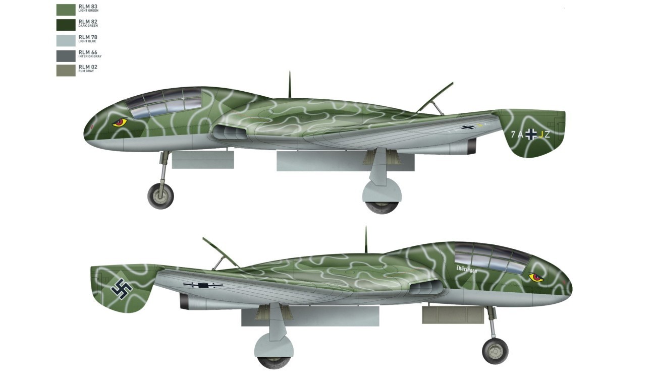 Modelcollect UA48002 - WWII LUFTWAFFE Secret Project Focke-Wulf 0310239-10 Fast Bomber