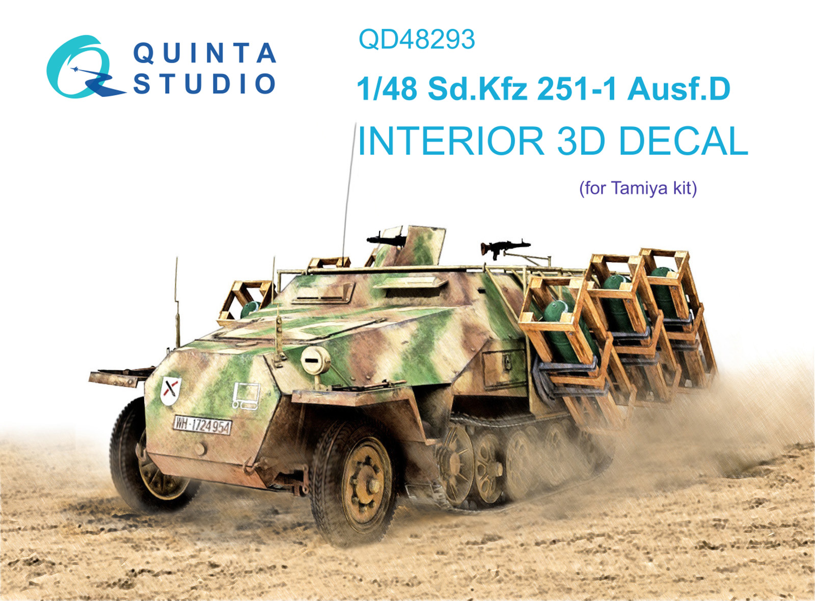 3D декали для Opel Blitz и Sd.Kfz 251 от компании Quinta Studio