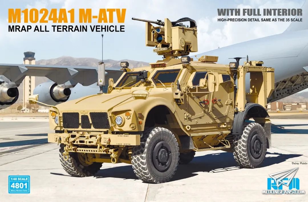 RFM 4801 - M1024A1 M-ATV MRAP ALL TERRAIN VEHICLE 1/48 SCALE