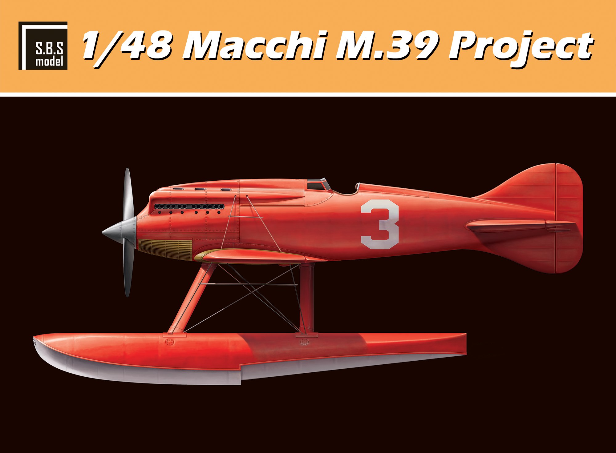 Macchi M.39 SBS Model 1/48 scale