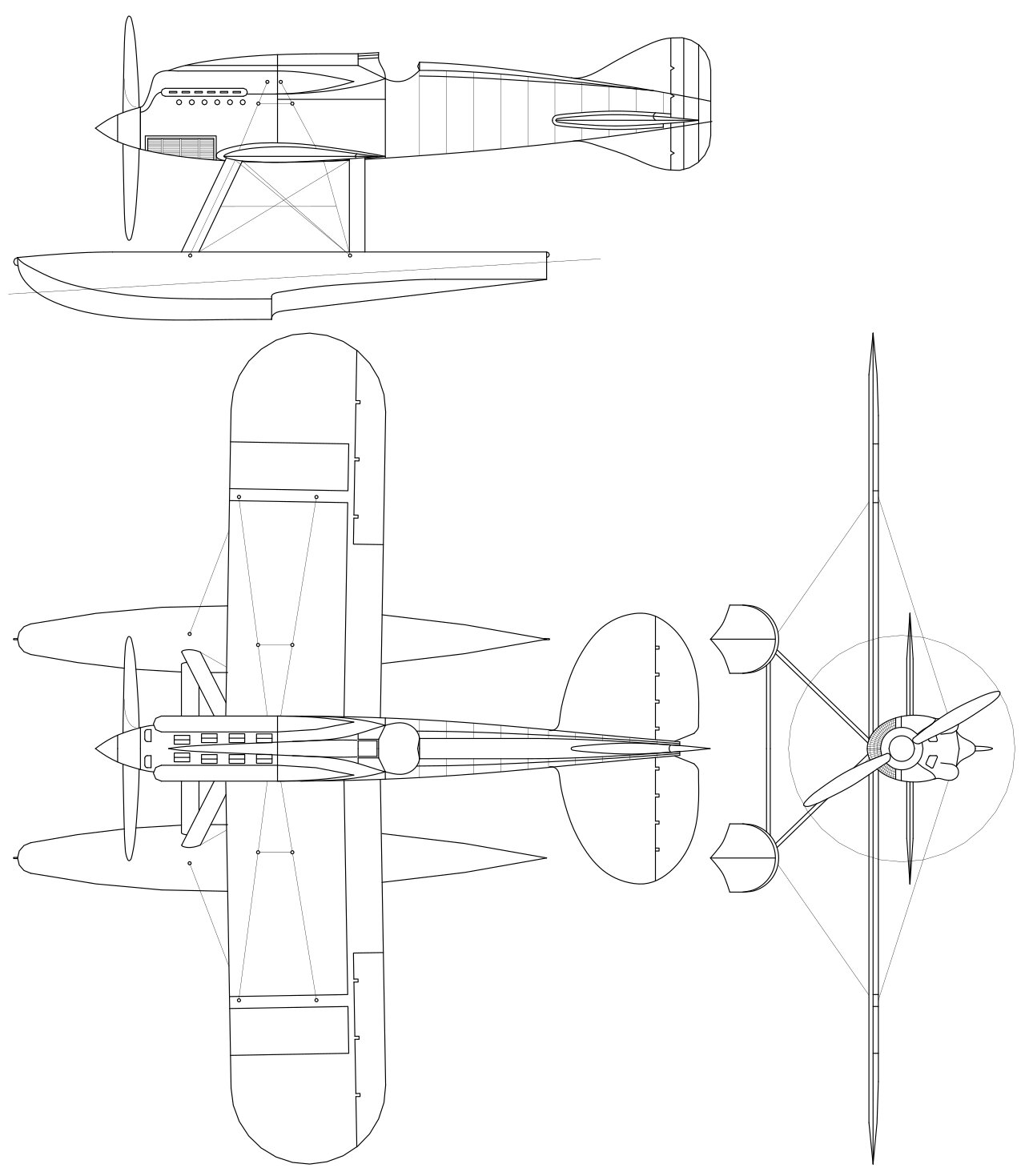 Macchi M.39 SBS Model 1/48 scale