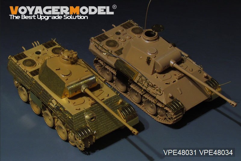 Фоттотравление Voyager model VPE48034 - WWII German Panther A Tank Basic（For SUYATA NO-001)