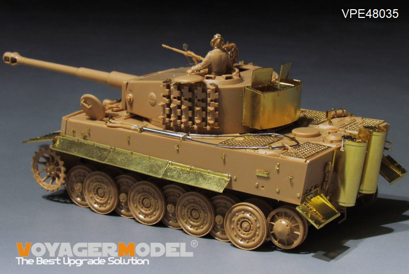 Фототравление Voyager Model VPE48035 - WWII German Tiger I Late Production（For TAMIYA 32575)