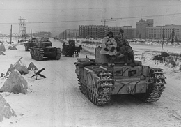 Танки Mk IV «Черчилль» в Ленинграде