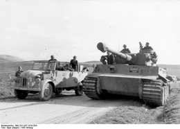 Panzer VI E Tiger and Steyr 1500