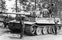 Тигр 502 тяжелого танкового батальона