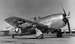 P-47N перед вылетом с базы Райт-Пaттерсон
