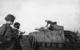 Pz.Kpfw. III Ausf. N, захваченный на Курской дуге