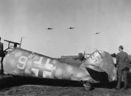 Истребители Bf.109G-6/R6 а аэродроме Леуварден