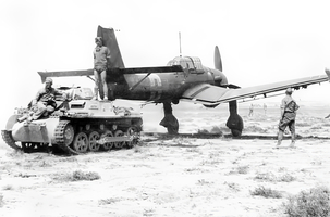 Pz.Kpfw. I Ausf.B and Junkers Ju-87 Stuka